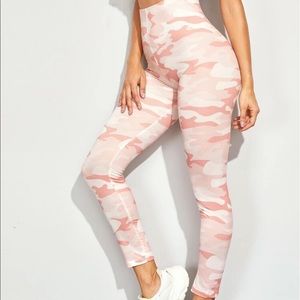 Pink Camo Leggings
